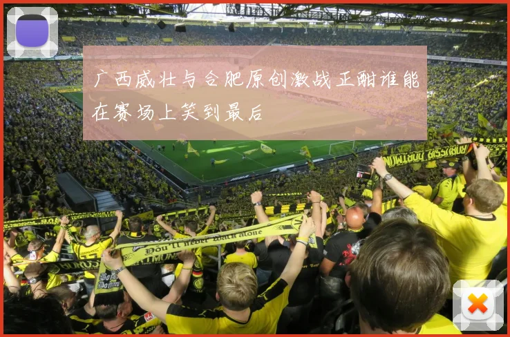 广西威壮与合肥原创激战正酣谁能在赛场上笑到最后